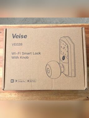 Veise VE028 Wi‑Fi Smart Lock with Knob - Fingerprint - Passcode